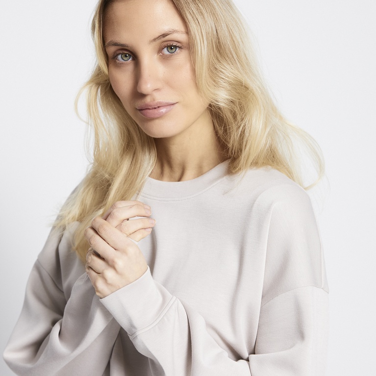 Soft lounge sweater "Anja" Light Beige